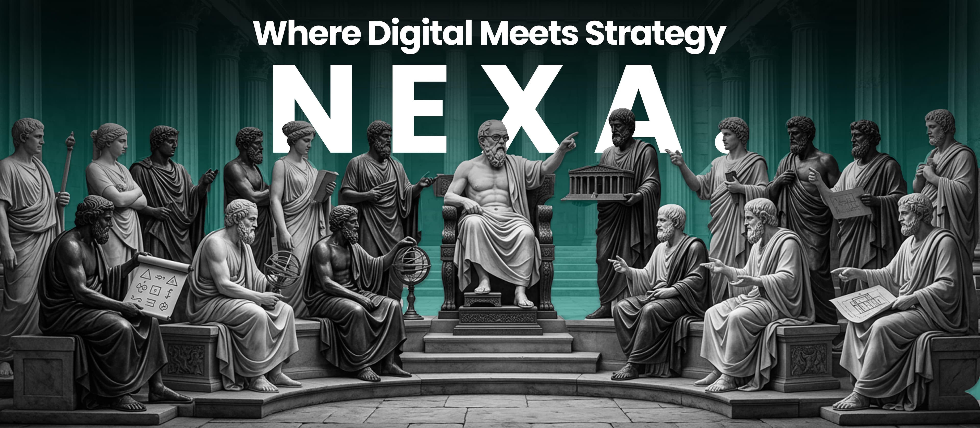 Nexa Studio's premium portfolio showcase representing digital excellence